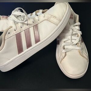 Adidas Cloud Foam Metallic Pink Sz 7.5